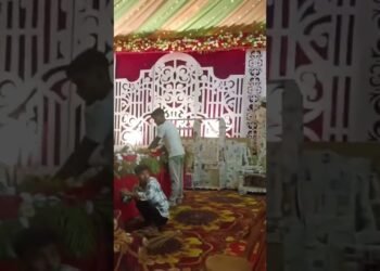 Wedding Stage and Kunjo Decoration || Recent Design Stage Decoration