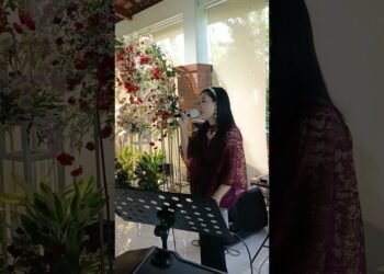 Intimate wedding live music nada nada Cinta #wedding