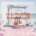 2025 wedding trends