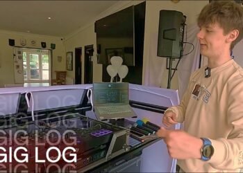 Day within the lifetime of a WEDDING DJ! (Setup tour & Gig Log)