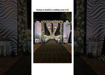 That is so dreamy 🤌😍❤️#triggeredinsaan #ruchikarathore #wedding #venue #shorts #shortsfeed