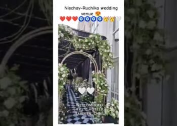 #wedding #venue #nishchaymalhan #shorts #trendingshorts #nishchaymalhannischye ruchika wedding
