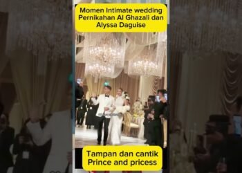 Intimate wedding pernikahan Al Ghazali dan Alyssa Daguise #trending #shortvideo #alghazali #artist