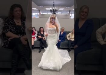 Wedding dress shopping 💍😍 #shorts