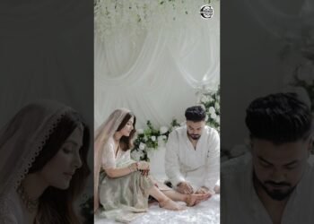 Hina Khan & Rocky Jaiswal's Intimate Wedding Moments 💍 | Exclusive Photos #shorts