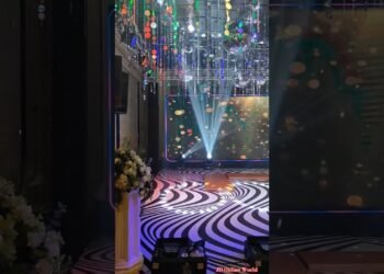 Stage ready for dance