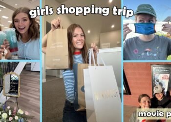 Wedding festivities, movie party, & girls shopping trip vlog!