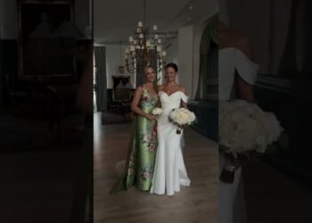 The Most Beautiful Mother Of The Bride Dress…via: @capturedbychloee #wedding #viral