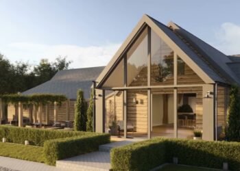 Wedding venue designed by Joel Firth