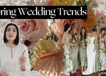 Spring Wedding Trends 2024  | Luxury Wedding Planning Suggestions by The Curated Wedding