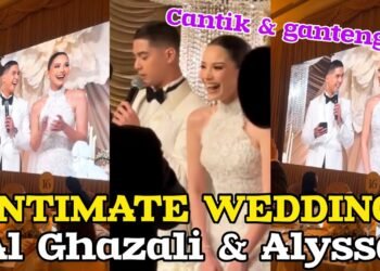INTIMATE WEDDING AL & ALYSSA‼️ AL GHAZALI SAMPE NANGIS TERHARU 😭🥰