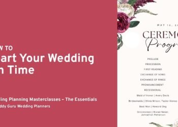 07. The best way to Start Your Wedding on Time – Weddy Guru Wedding Planning Masterclasses