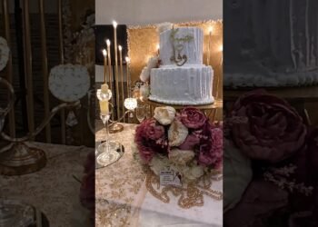 wedding cake table decoration ideas DIY #cake #shorts