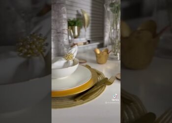 Idea learn how to decorate a table of contents / table of 4 sets decor