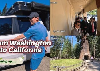 From Washington to California | Camping andd Wedding Party