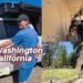 From Washington to California | Camping andd Wedding Party