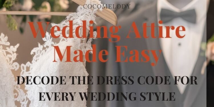 Decode the Dress Code for Every Wedding