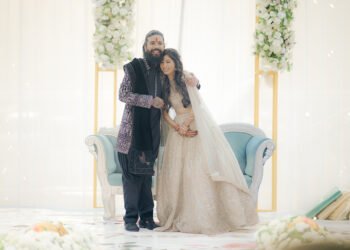 Surrounded by lush greenery and glamour