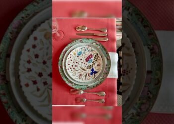 Dining table setting design ideas