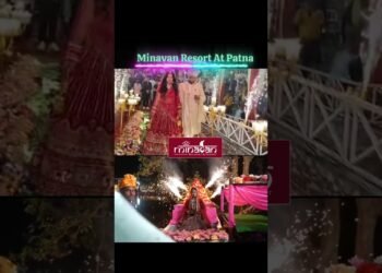 Minavan Resort#patna | Best Banquet hall in patna |wedding venue Tour #trendingshorts #weddingdecor