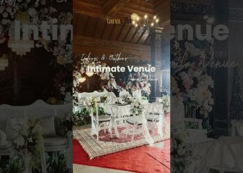 Indoor & outdoor intimate wedding venue Jakarta 😍❤️ #weddingvenue #outdoorwedding #weddingjakarta