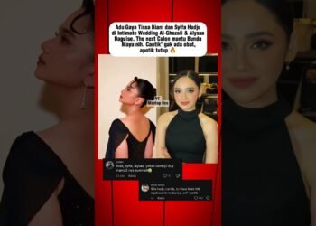 Adu Gaya Tissa Biani dan Syifa Hadju di Intimate Wedding Alghazali & Alyssa Daguise