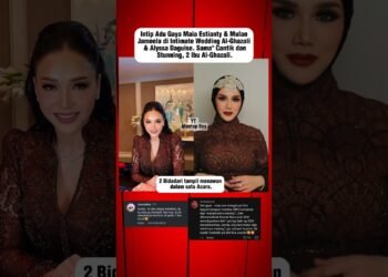 Adu Gaya Maia Estianty dan Mulan Jameela di Intimate Wedding Alghazali & Alyssa Daguise