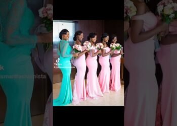 beautiful dress styles outfit ideas for bridesmaid for wedding #fashionistas #stylish #african