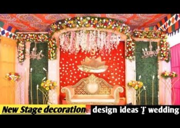 Recent Stage decoration design ideas | wedding stage decoration 2025 | Indian Wedding Stage decoration