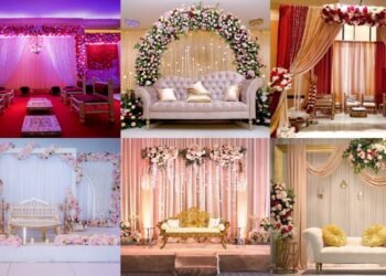 Latest Stage Decoration Design Ideas 2025//wedding stage decoration//Indian Wedding Stage decoration p2