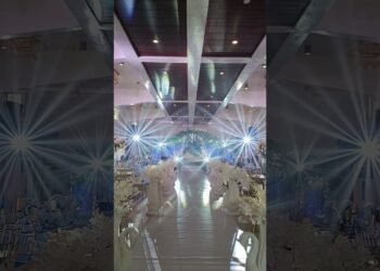 Intimate Wedding Lights Setup | VLTG NE380 + TUNA 290 Beam + Line Array Sound 🎶💡✨ #wedding #light