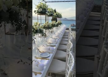 Wedding reception – Table arrange #wedding