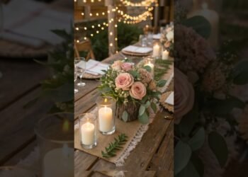 Rustic Wedding Table Decor Ideas #rusticweddingdecor #rustic #rusticweddingdekor
