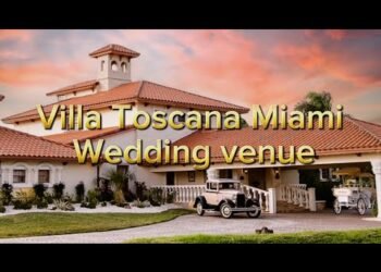 Villa Toscana Miami, wedding venue 4k
