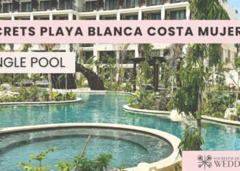 Secrets Playa Blanca Costa Mujeres Jungle Pool Destination Wedding Venue Tour | Shoreline Weddings