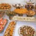 Wedding Appetizer Buffet Table # 074 | Party finger food | Party buffet table decorating ideas