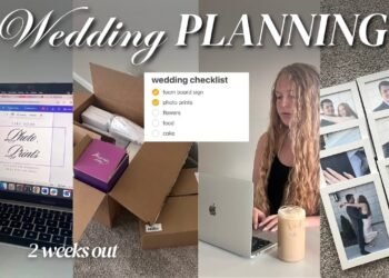 WEDDING PLANNING VLOG 💌 budget, amazon decor haul & diys, shopping & prep for the large day