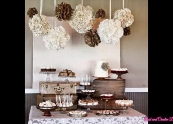 Creative Wedding Cake Table Design Decorating Ideas