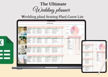 Ultimate Wedding Planner Spreadsheet Tutorial | Wedding Seating plan | Wedding Budget | Guest List