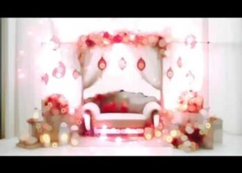Elegant Wedding Stage Design | Beautiful Decoration ✨