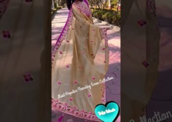 Latest Styles Saree #viral #fashiontrends #dress #short