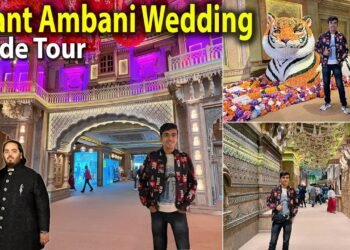 Anant Ambani Wedding Venue inside Tour 😍 | 5000 Crore Wedding Decoration