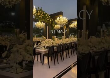 INTIMATE WEDDING DECOR.. #lovestory #love #bridal #bride #decoration #lovestatus #viralshort #music