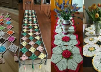 #shortyoutube #trendy crochet desginer handmade table mats dining decoration ideas
