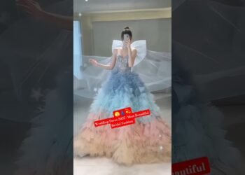 Most Beautiful Wedding Dress 2025 | Bridal Gown Trends | Fashion Short Video #shorts #2025 #bridal