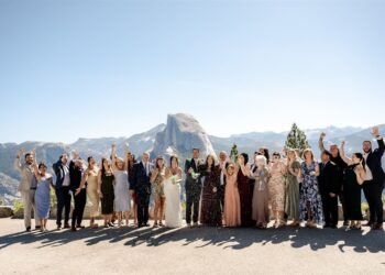 Yosemite National Park Intimate Wedding at Glacier Point