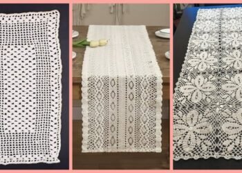 100 Trendy simpler crochet table runner ideas #crochet #diy #decoration