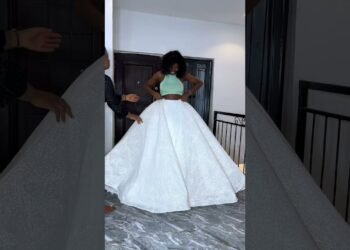 Ball wedding dress making