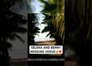 SELENA AND BENNY WEDDING VENUE🥹❤️#selenagomez #bennyblanco #wedding #love #shorts #tiktok #fypシ