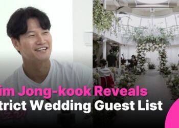 Kim Jong-kook Explains Intimate Wedding Alternative: “Just 50 Guests per Side”